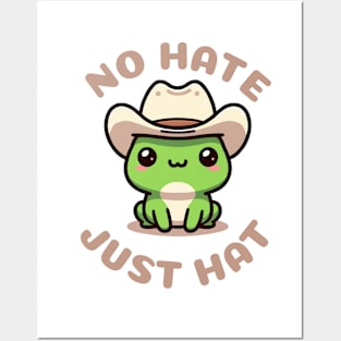 No Hate, Just Hat Posters and Art